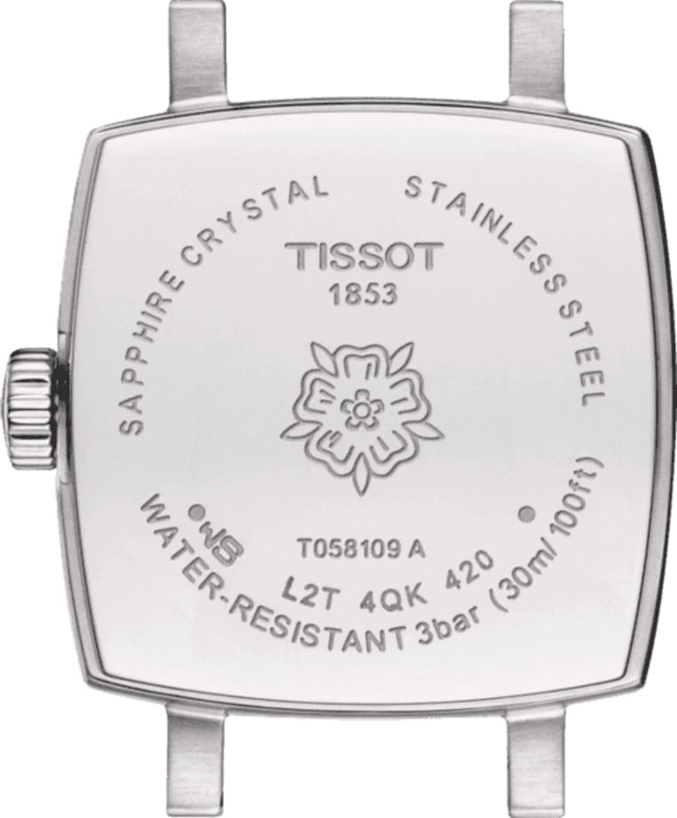 Tissot Tissot Lovely Square T058.109.11.041.01 Lovely, наручные женские часы фото под углом