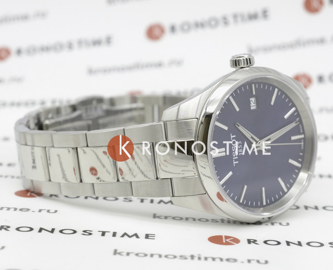 Tissot Tissot PR 100 T150.210.11.041.00, t-classic швейцария женские часы на браслете нержавеющая сталь боковой вид