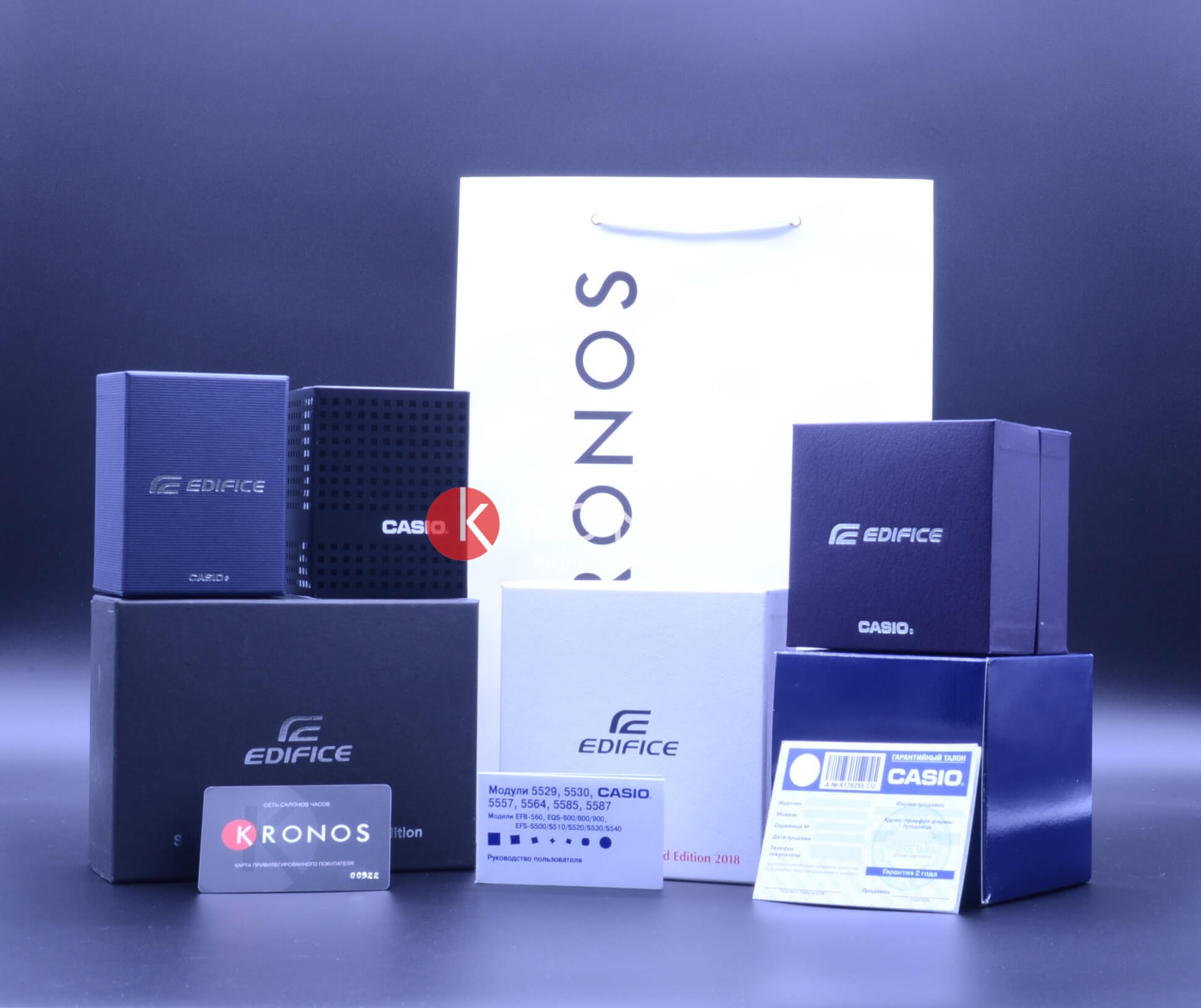 Casio Casio Edifice ERA-120DB-5B ERA — детали корпуса и нержавеющая сталь