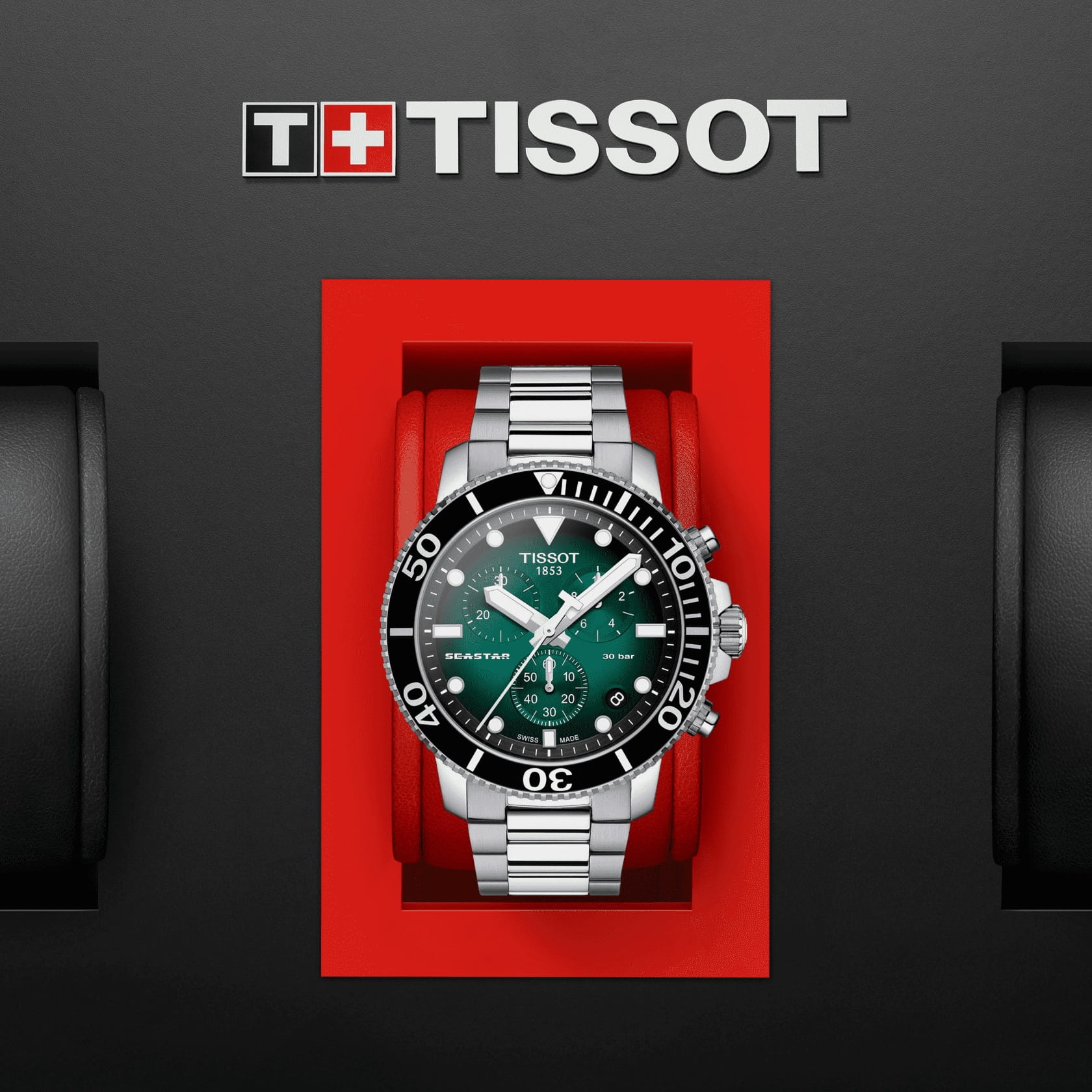 Tissot T1204171109101 мужские часы застежка крупным планом