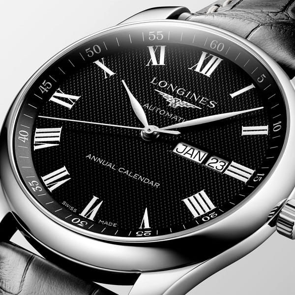 Оригинальные часы Longines Longines Master Collection L2.920.4.51.7 механические калибр механизма l897 общий вид