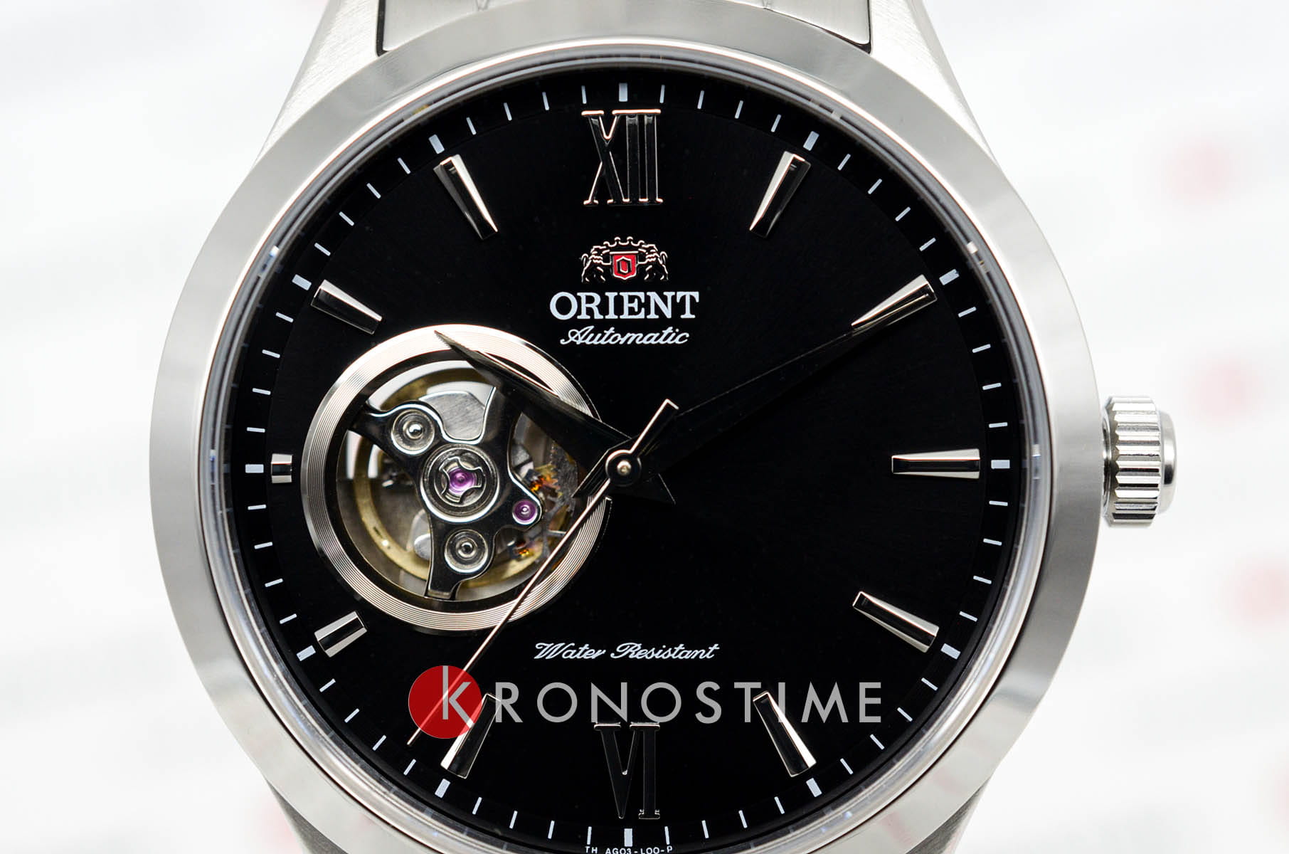 Orient Orient Automatic AG03001B механические мужские часы часы крупный план черный циферблата
