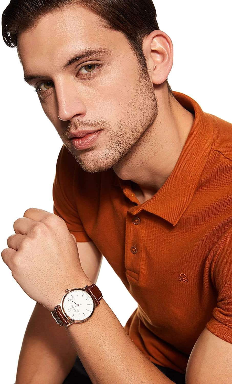 Mathey-Tissot Mathey-Tissot City Leather HB611251PI , наручные мужские часы фото под углом