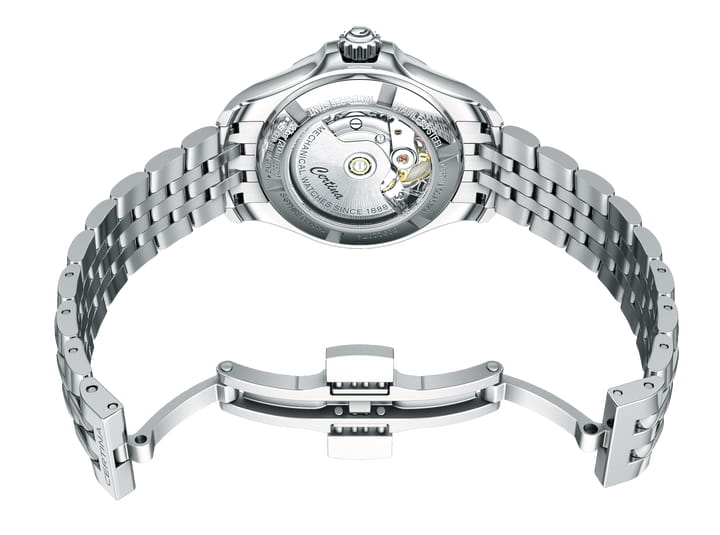 Оригинальные часы Certina Certina DS Action C032.207.11.056.00 механические калибр механизма powermatic 80.611 общий вид