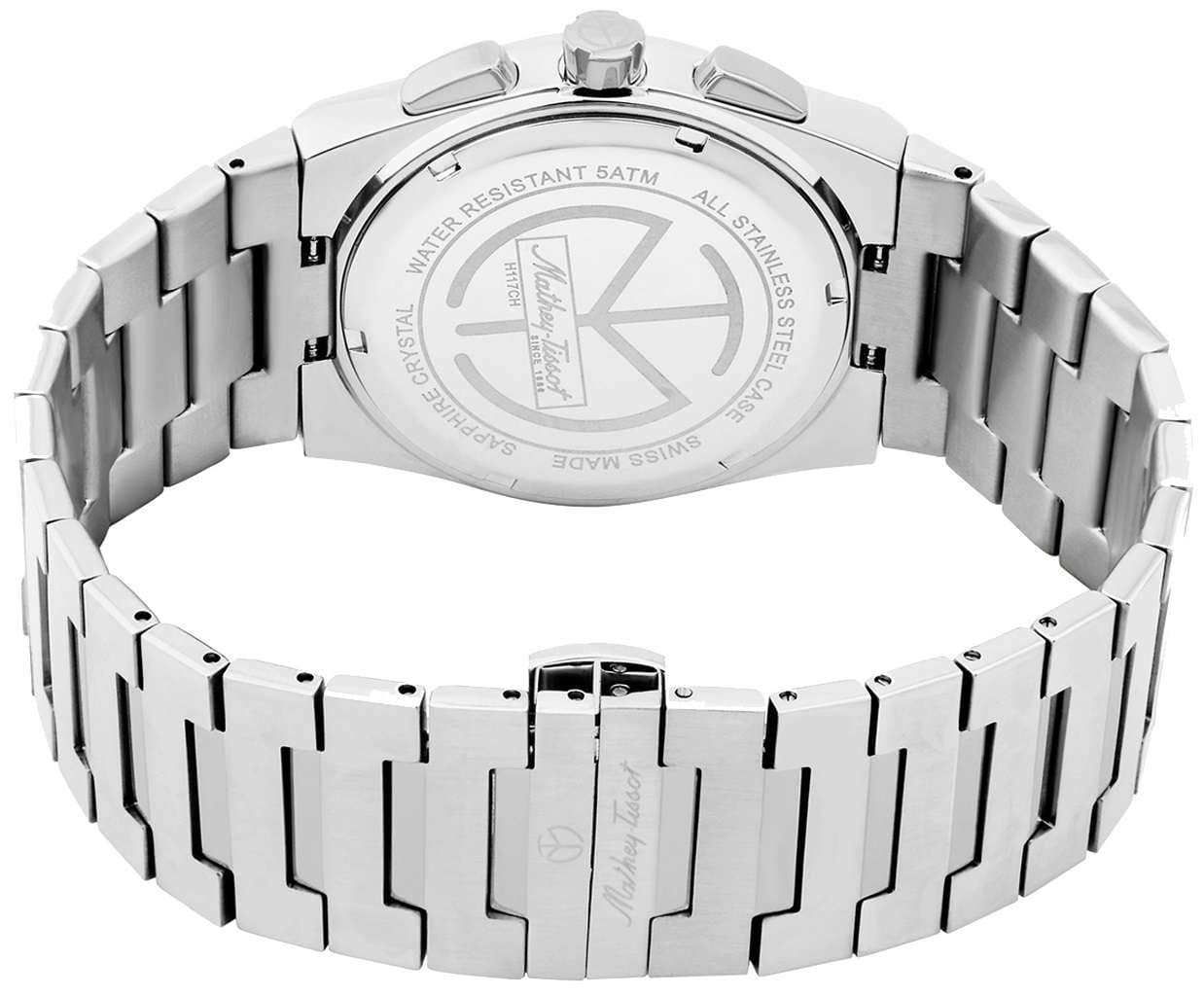 Mathey-Tissot Mathey-Tissot Zoltan H117CHAV,  швейцария мужские часы на браслете нержавеющая сталь боковой вид
