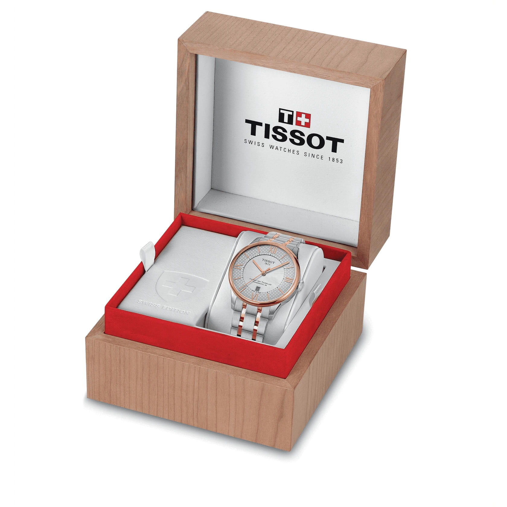 Оригинальные часы Tissot Tissot Chemin des Tourelles Powermatic 80 T099.207.22.118.01 механические калибр механизма powermatic 80.111 общий вид