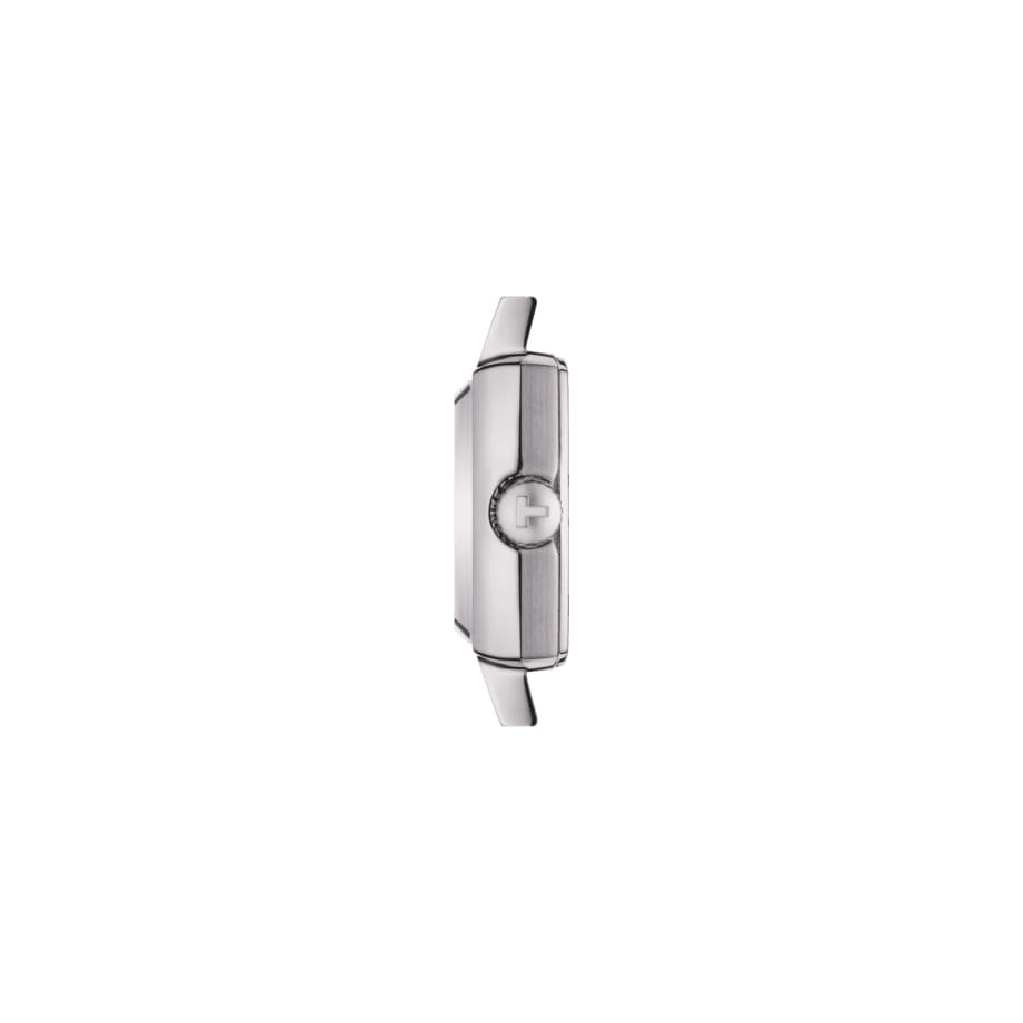 Tissot Tissot Lovely Square T058.109.11.041.01, t-lady швейцария женские часы на браслете нержавеющая сталь боковой вид