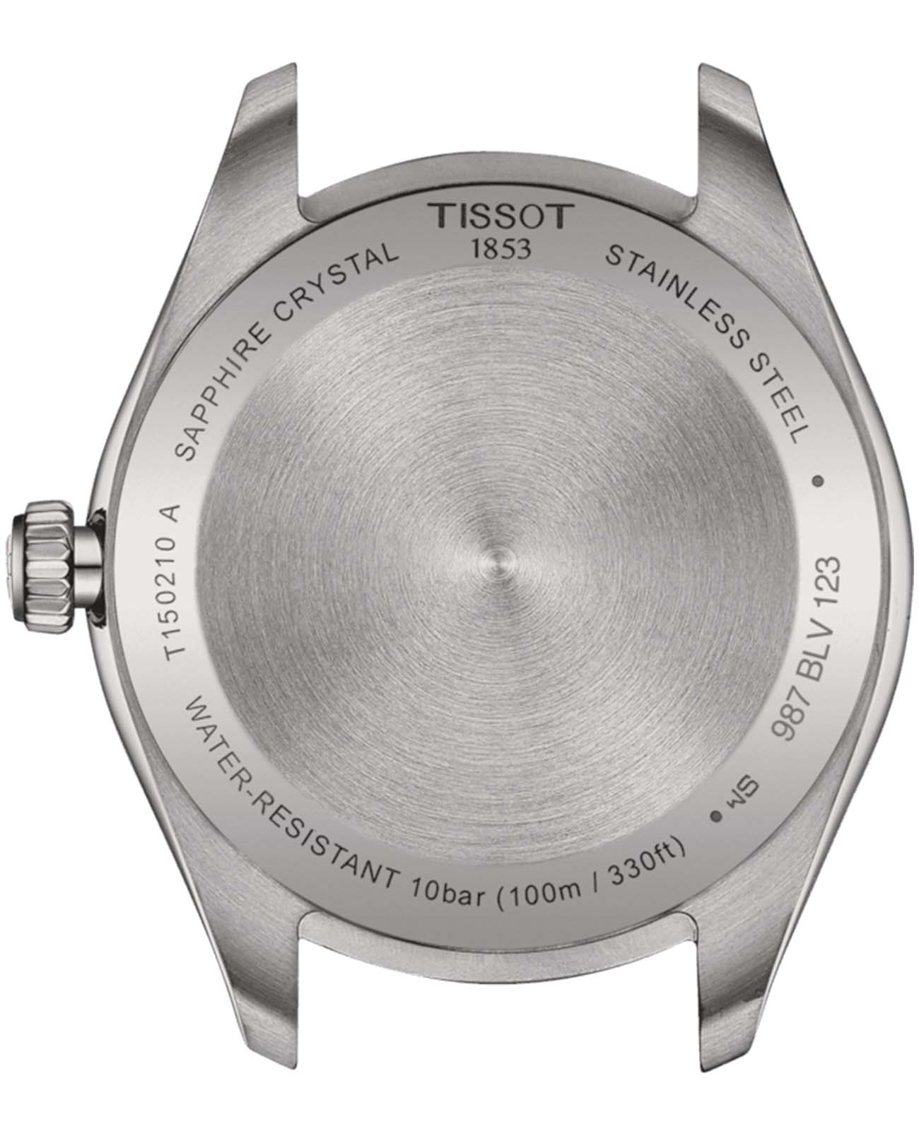 Tissot Tissot PR 100 T150.210.11.041.00 PR 100 — детали корпуса и нержавеющая сталь