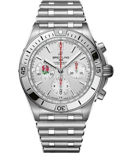 Breitling Chronomat B01 42 Six Nations England AB0134A71A1A1