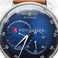 Zeppelin Zeppelin New Capitain`s Line 86623,  германия мужские часы на браслете кожаный боковой вид