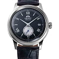 Orient Orient Automatic RA-AP0101B  RA-AP0101B механические мужские часы черный циферблат, браслет кожаный — вид спереди
