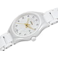 Rado Rado True Diamonds R27061902 , true швейцария женские часы на браслете плазменная керамика боковой вид