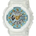 Casio Casio Baby-G BA-110SC-7A  BA-110SC-7A кварцевые женские часы бирюзовый циферблат, браслет пластик — вид спереди