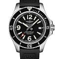 Breitling Breitling Superocean Automatic 42 A17366021B1S2  A17366021B1S2 механические мужские часы черный циферблат, браслет каучук — вид спереди