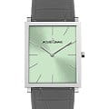 Jacques Lemans Jacques Lemans Nizza 1-2174C  1-2174C кварцевые мужские часы зеленый циферблат, браслет кожаный — вид спереди