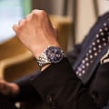 Hamilton Hamilton Jazzmaster Open Heart Auto H32705141 механические мужские часы часы крупный план синий циферблата
