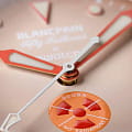 Swatch Swatch x Blancpain Arctic Ocean SO35N100 механические мужские часы часы крупный план бежевый циферблата