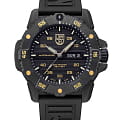Luminox Luminox Master Carbon SEAL Automatic XS.3865.GOLD  XS.3865.GOLD механические мужские часы черный циферблат, браслет каучук — вид спереди