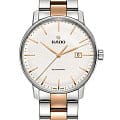 Rado Rado Coupole Classic Automatic R22876022 Classic R22876022 механические мужские часы белый циферблат, браслет сталь + ceramos™ — вид спереди