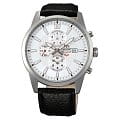 Orient Orient TT12005W (FTT12005W)  FTT12005W  мужские часы  циферблат, браслет кожаный — вид спереди