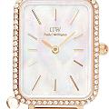 Daniel Wellington Daniel Wellington Quadro Crystal Zodiac Evergold DW00100749 женские часы перламутровый циферблат на запястье