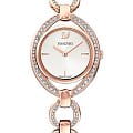 Swarovski Swarovski 5470415  5470415 кварцевые женские часы белый циферблат, браслет сталь c pvd покрытием — вид спереди