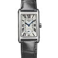 Longines Longines DolceVita L5.512.4.71.3  L55124713 кварцевые женские часы белый циферблат, браслет кожаный — вид спереди