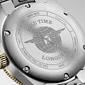Longines L38025536 мужские часы застежка крупным планом