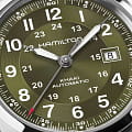 Оригинальные часы Hamilton Hamilton Khaki Field Auto H70605560 механические калибр механизма h-10 общий вид