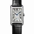 Longines Longines DolceVita L5.512.4.71.0  L55124710 кварцевые женские часы белый циферблат, браслет кожаный — вид спереди