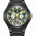 Beverly Hills Polo Club Beverly Hills Polo Club Automatic BP3749X.070  BP3749X.070 механические мужские часы  зеленый циферблат, браслет нержавеющая сталь с ip-покрытием — вид спереди