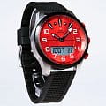 Swiss Military by Chrono Swiss Military by Chrono SM34061.02  швейцарские мужские часы на браслете каучук боковой вид