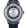 Aviator Aviator Douglas DC-3 V.3.32.0.273.4  V.3.32.0.273.4 механические мужские часы серебристый циферблат, браслет кожаный — вид спереди