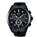 Seiko Seiko Astron GPS Solar SSE049J1  SSE049J1 автокварц (кинетик) мужские часы черный циферблат, браслет сталь c pvd покрытием — вид спереди