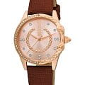 Just Cavalli Just Cavalli JC1L095L0025  JC1L095L0025 кварцевые женские часы розовый циферблат, браслет кожаный — вид спереди
