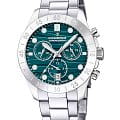 Candino Candino Chronos C4783/4  C4783/4 кварцевые женские часы зеленый циферблат, браслет нержавеющая сталь — вид спереди