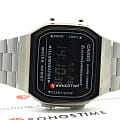 Casio Casio Collection A168WGG-1BDF (A168WGG-1B) Retro — задняя крышка пластик корпуса японские часы