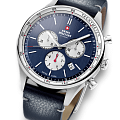 Swiss Military by Chrono Swiss Military by Chrono Classic SM34081.08 мужские часы синий циферблат на запястье