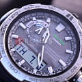 Casio Casio Pro Trek PRW-6000-1E, pro trek япония мужские часы на браслете пластик боковой вид