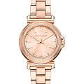 Michael Kors Michael Kors Maren MK7491  MK7491 кварцевые женские часы золотой циферблат, браслет нержавеющая сталь с pvd-покрытием — вид спереди