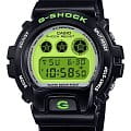 Casio Casio G-Shock DW-6900RCS-1DR (DW-6900RCS-1)  DW-6900RCS-1DR электронные мужские часы зеленый циферблат, браслет пластик — вид спереди