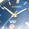 Citizen Citizen Basic BI5096-53L кварцевые мужские часы часы крупный план синий циферблата