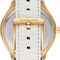 Michael Kors Michael Kors Sage MK4818,  сша женские часы на браслете кожаный боковой вид