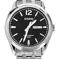 Casio Casio Collection MTP-1335D-1AVDF (MTP-1335D-1A), collection япония мужские часы на браслете нержавеющая сталь боковой вид