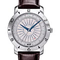 Tissot Tissot Automatic 160th Anniversary COSC T078.641.16.037.00  T0786411603700 механические мужские часы белый циферблат, браслет кожаный — вид спереди