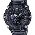 Casio Casio G-Shock GA-2200SKL-8ADR (GA-2200SKL-8A) GA GA-2200SKL-8A электронные мужские часы черный циферблат, браслет полимер — вид спереди
