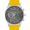 Lee Cooper Lee Cooper LC07520.367  LC07520.367 кварцевые мужские часы серый циферблат, браслет каучук — вид спереди