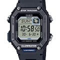 Casio Casio Collection WS-B1000-1AVDF (WS-B1000-1A)  WS-B1000-1AVDF электронные мужские часы  циферблат, браслет пластик — вид спереди