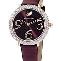 Swarovski Swarovski 5484064,  швейцария женские часы на браслете кожа + текстиль боковой вид