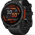 Garmin Garmin Fenix 8 010-02904-00  010-02904-00 электронные мужские часы  циферблат, браслет силикон — вид спереди
